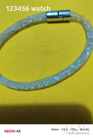 Красив колие гривна със кристали, снимка 3 - Бижутерийни комплекти - 53638127