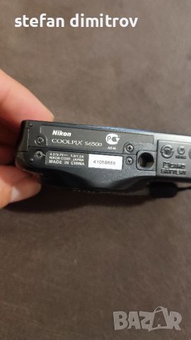 Nikon Coolpix S6500

липсва батерията , снимка 3 - Фотоапарати - 45807708