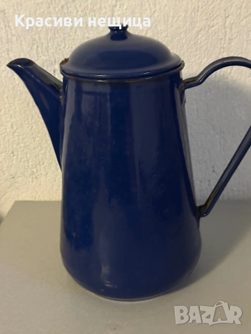 Стара емайлирана кана от 1959г, снимка 3 - Антикварни и старинни предмети - 53102244