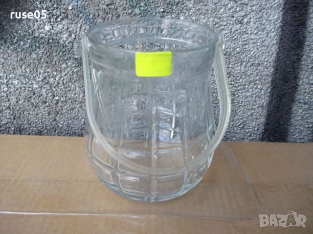 Купа ( Ледарка ) италианска стъклена за лед, снимка 1 - Аксесоари за кухня - 45225310