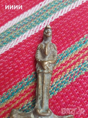 Бронзова кама , снимка 2 - Антикварни и старинни предмети - 53943958