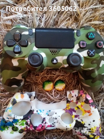  Ps4 контролер +протектор 