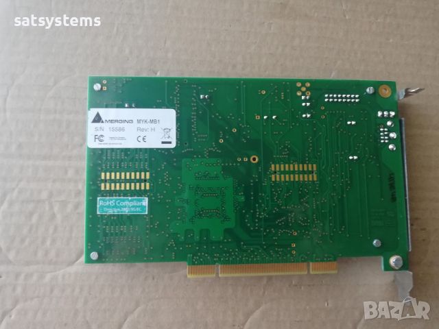 Merging Technologies Mykerinos Digital Audio Workstation [Win PC] PCI, снимка 9 - Други - 46487112