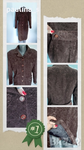 Два различни броя / Дизайнерско палто "Aniston" , снимка 11 - Палта, манта - 39912916