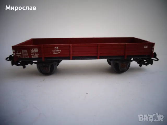 MARKLIN HO 1/87 ТОВАРЕН ВАГОН ВЛАК ВЛАКЧЕ ЖП 2 БР, снимка 4 - Колекции - 47675694