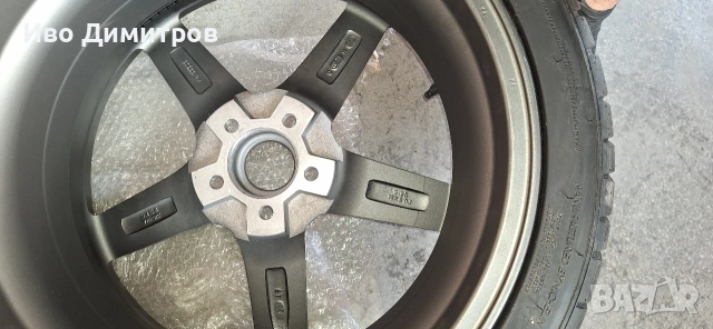 Гуми Michelin Pilot Sport 4s в комплект с джанти AXE EX18, снимка 8 - Гуми и джанти - 54093371