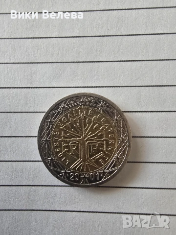 Рядко 2 евро, снимка 2 - Колекции - 53519100