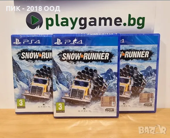 Чисто нова игра Snowrunner за PS4, снимка 1