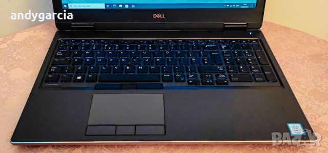 Dell Precision 7540/Intel Core i9-9880H/16GB RAM/512GB SSD NVMe/NVidia Quadro Т1000 4GB/15.6 FHD IPS, снимка 9 - Лаптопи за работа - 45825394