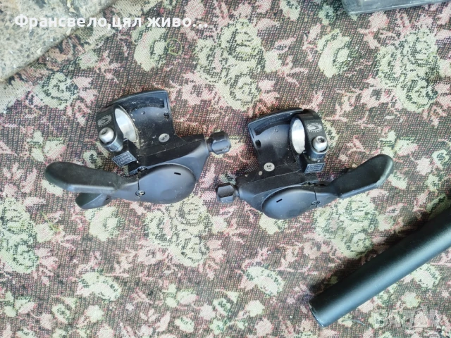 Команди 27 скорости за велосипед колело Shimano deore sl m 590, снимка 2 - Части за велосипеди - 50577448