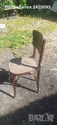 стари дървени столове-75лв, снимка 5 - Столове - 45582812