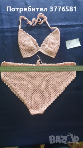 Ръчно плетени дамски бански костюми и бюстиета , снимка 7 - Бански костюми - 51354061