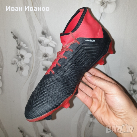 бутонки  Adidas Predator 18.2 Fg M  номер 40 ,5-41, снимка 13 - Футбол - 41316321