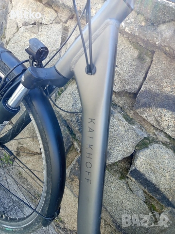 28 цола електрически алуминиев велосипед с 7 скорости усилени капли амортисьори като нов, снимка 11 - Велосипеди - 53778927