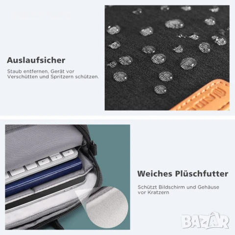 Чанта за таблет NIDOO 3-в-1 за през рамо за 10-инчов iPad 10 9/11, снимка 8 - Таблети - 50596629