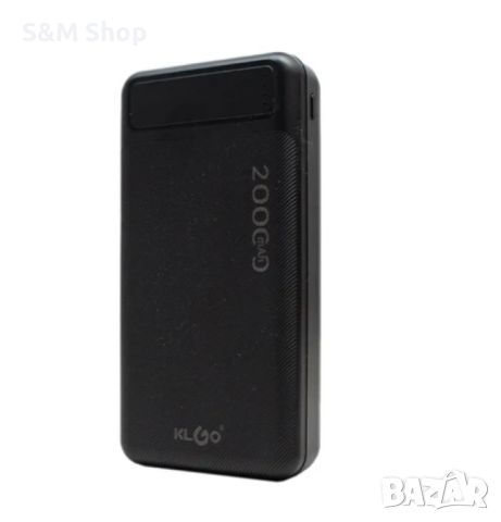 Преносима батерия KLGO 20000mAh Power Bank KP-21, снимка 4 - Външни батерии - 46040436