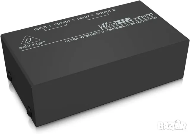 Behringer MicroHD HD400, снимка 1 - Ресийвъри, усилватели, смесителни пултове - 49556195