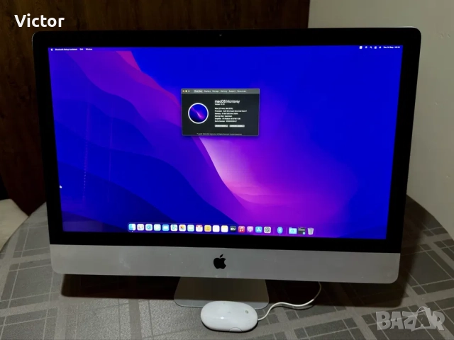 iMac (27-inch, Mid 2010) 16GB RAM, 1TB SSD, Intel i7