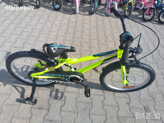 PASSATI Алуминиев велосипед 20" SENTINEL жълт, снимка 3 - Велосипеди - 53773261