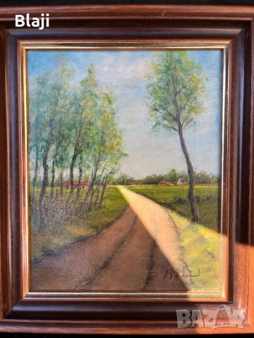 Картина масло, снимка 2 - Картини - 53796434