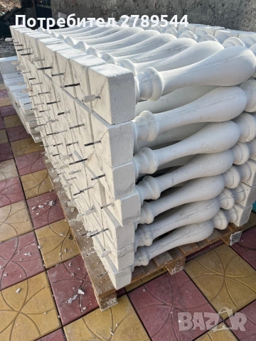 Бетонни балюстри, снимка 3 - Огради и мрежи - 53311204