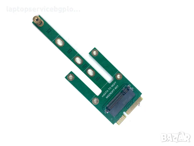 Адаптер SSD mSATA към M.2 NGFF
