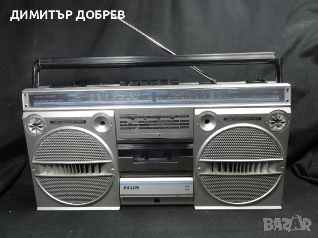 СТАР РЕТРО РАДИО КАСЕТОФОН PHILIPS D8134 AUSTRIA