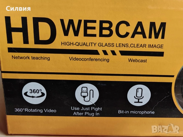 4к камера с вграден микрофон, снимка 4 - HD камери - 52946781