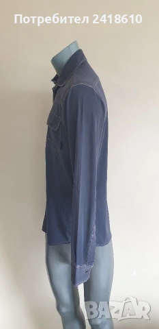 Roberto Ricci Design RRD Made In Italy Stretch Mens Size 46 / S НОВО ! ОРИГИНАЛ! Мъжка Риза!, снимка 5 - Ризи - 53949113