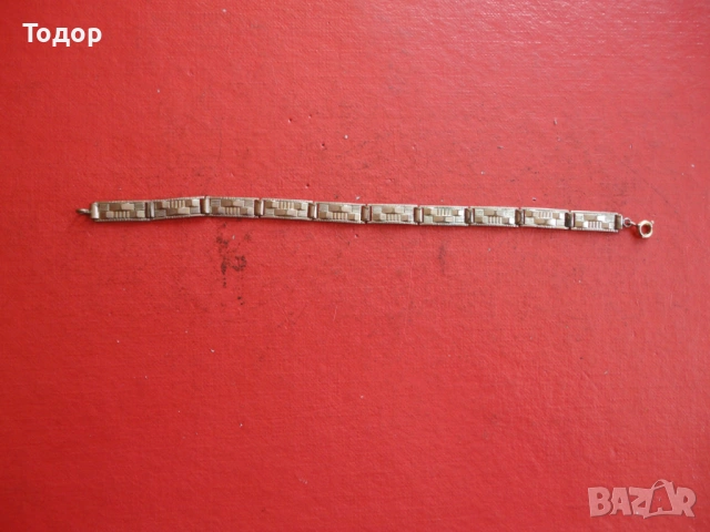 Позлатена гривна Amerik FBM , снимка 2 - Гривни - 53051278