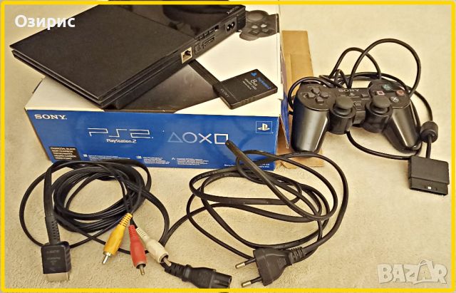 PlayStation 2 (PS2) /слим/ напълно окомплектована - ОТЛИЧНО състояние!, снимка 7 - PlayStation конзоли - 45586747