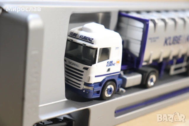 HERPA H0 1/87 SCANIA КАМИОН ТИР МОДЕЛ ЦИСТЕРНА ГОНДОЛА , снимка 4 - Колекции - 50909838