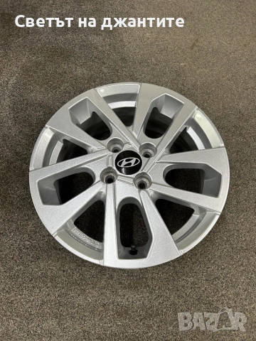 Джанти 15 Цола 4х100 Kia Hyundai I10 I20 I25, снимка 6 - Гуми и джанти - 52812795