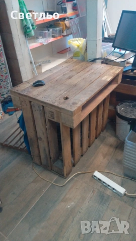 Дървени масивни щанд маси, снимка 3 - Маси - 53117692