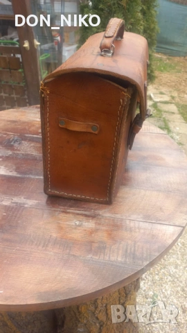 Военна ,Медицинска Кожена чанта, снимка 5 - Антикварни и старинни предмети - 53934078