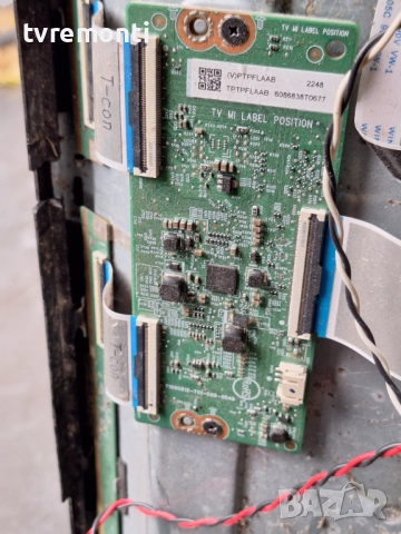 T-CON 715GC612-T01-000-004D за 50-инчов телевизор PHILIPS Модел 50PUS7607/12 , с дисплей TPT500WR-QU