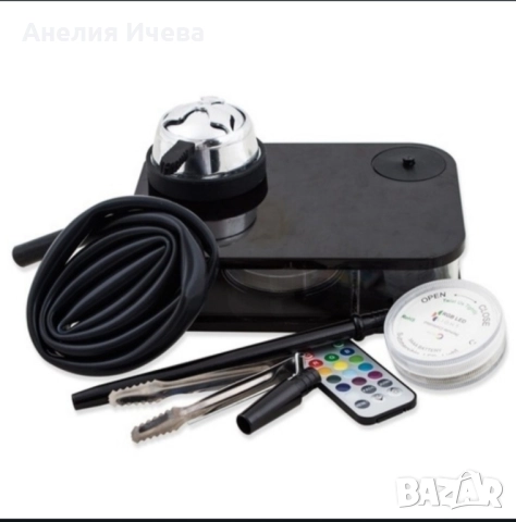 Акрилен уред с дистанционно управление LED кутия, снимка 2 - Друга електроника - 51799875