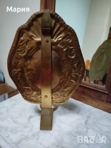 Част от стенна газена лампа, снимка 2 - Антикварни и старинни предмети - 49820419