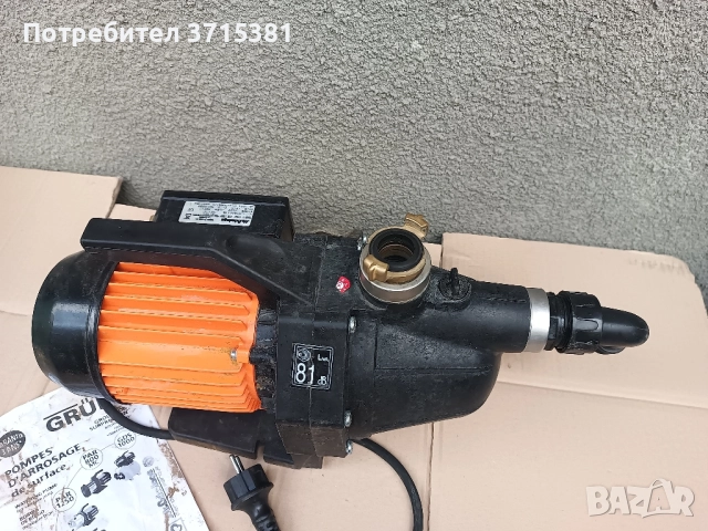 Хидрофорна помпа GRUP PAR 1000, снимка 7 - Водни помпи - 52109732