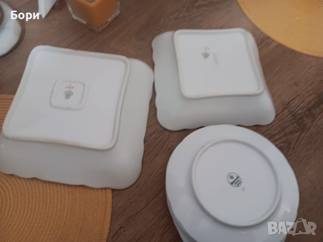 Порцелан немски / 22, снимка 8 - Чинии - 52458032