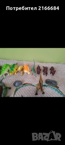 Детски играчки-гумени динозаври, снимка 5 - Други - 51747501