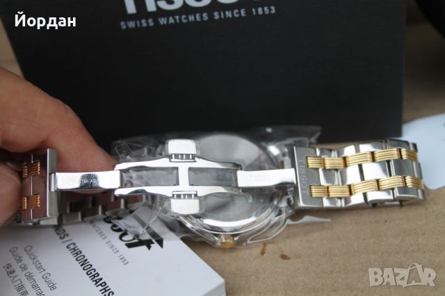 Швейцарски мъжки ръчен часовник ''Tissot'' автоматик, снимка 7 - Мъжки - 46461323