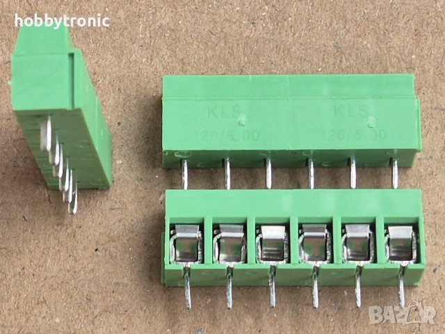 Винтови клеми за печатен монтаж KLS 126/5.00 8A 300V, снимка 2 - Друга електроника - 52349674