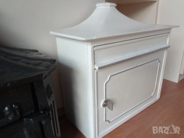 Голяма пощенска кутия-лят алуминий- 2 бр. от Германия, снимка 15 - Градински мебели, декорация  - 53726833