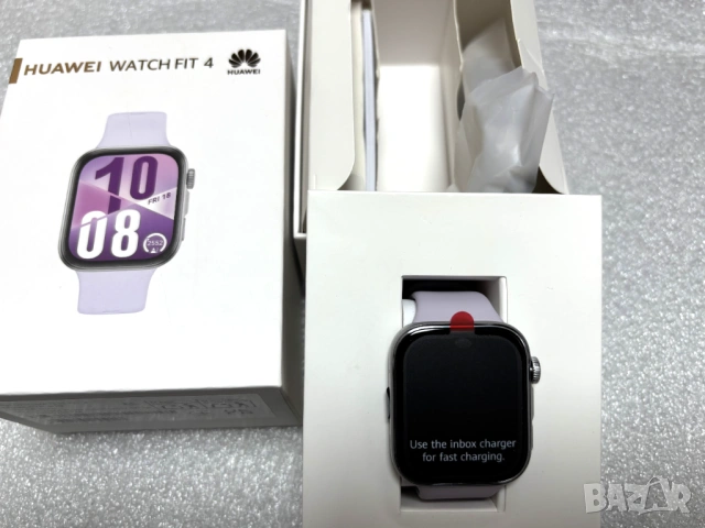 НОВ!!! Смарт часовник Huawei - Watch Fit 4, 1.82'', лилав, снимка 12 - Смарт часовници - 53647573