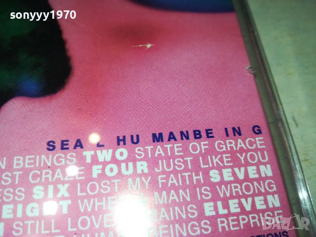 SEA L HU MANBE IN G CD MADE IN GERMANY 1505241519, снимка 18 - CD дискове - 45747639