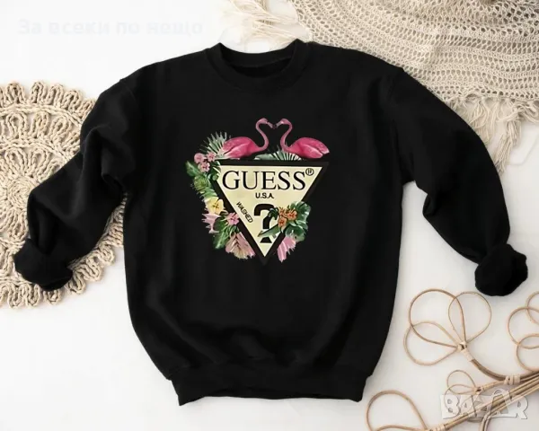 Дамска ватирана блуза Guess✅Balenciaga✅Karl Lagerfeld Код LFS83, снимка 3 - Блузи с дълъг ръкав и пуловери - 47369752