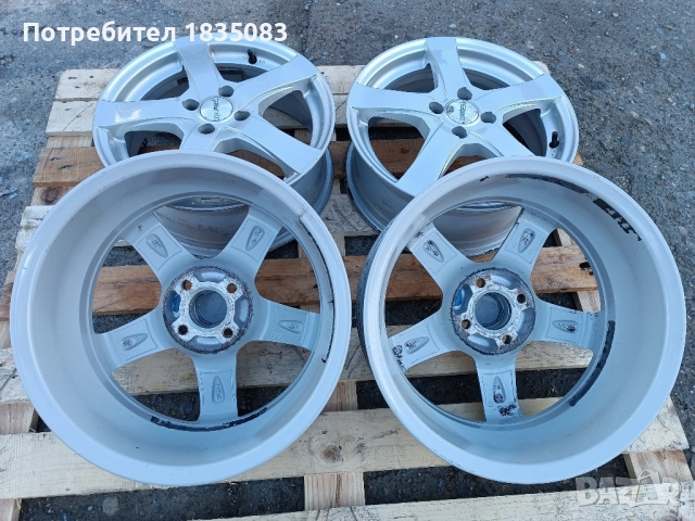 Лети джанти 16ки 4х100 Dezent, снимка 9 - Гуми и джанти - 52227630