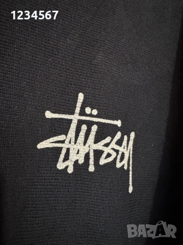 Stussy Built Tough Pigment Dyed Hoodie Black., снимка 3 - Суичъри - 54188429