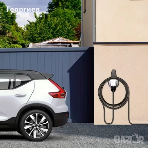Държач за кабел за електромобил тип CCS - Type 2, снимка 4 - Аксесоари и консумативи - 52512341